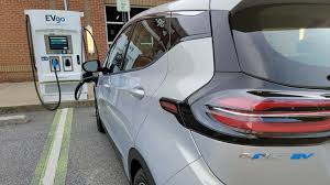 Chevy Bolt at Tesla Superchargers