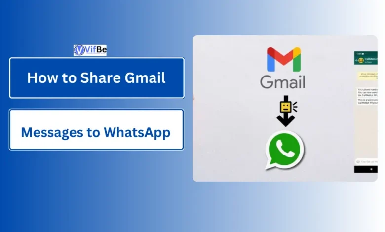 How to Share Gmail Messages to WhatsApp