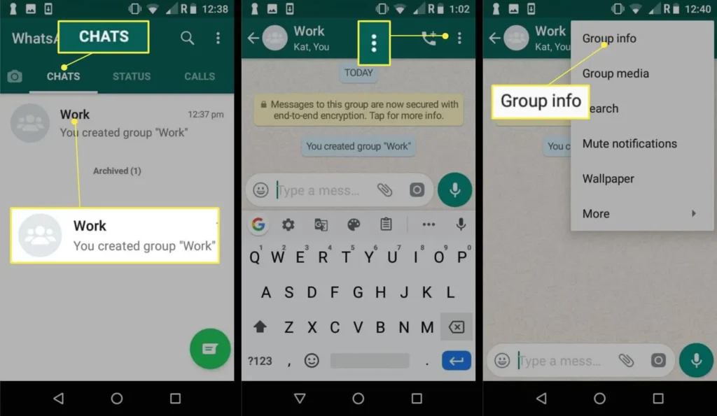 Understanding WhatsApp Group Creation