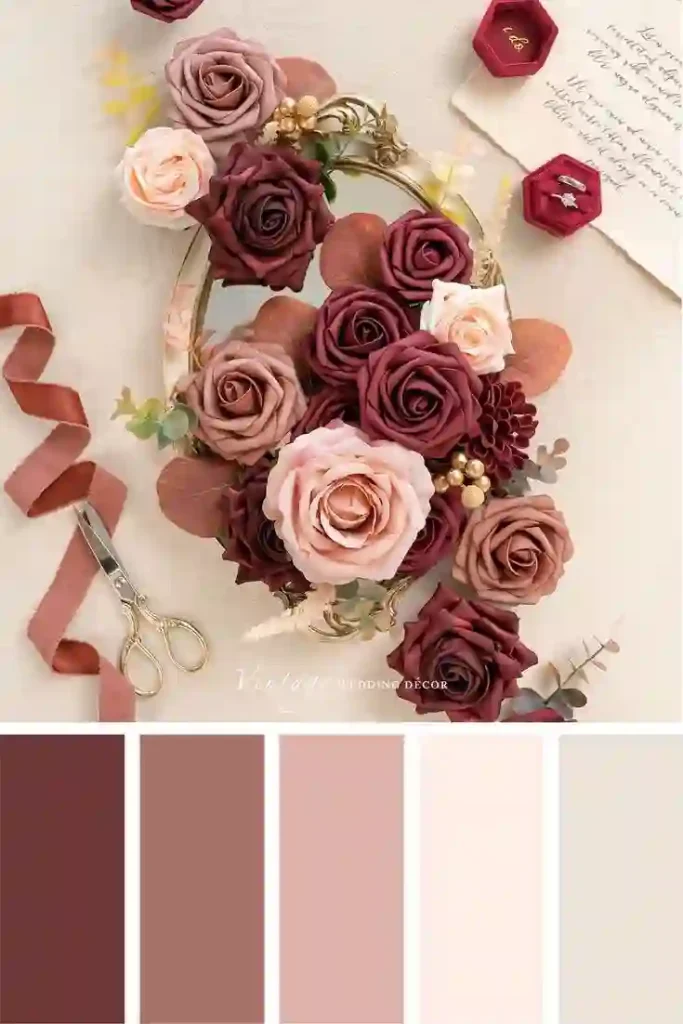 Dusty Rose Color Combinations