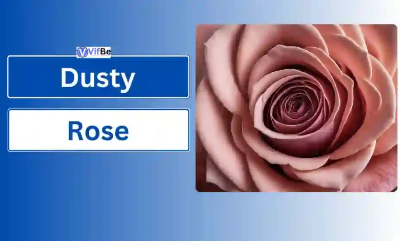 Dusty Rose Color